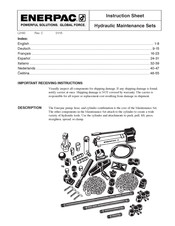 Enerpac MS2-10 Handleiding