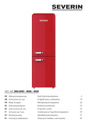 SEVERIN RKG 8927 Gebruiksaanwijzing