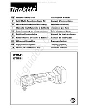 Makita DTM51 Gebruiksaanwijzing