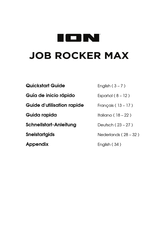 ION JOB ROCKER MAX Snelstartgids