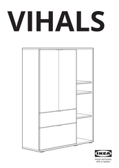 IKEA VIHALS Handleiding