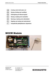 Exhausto MCCW Handleiding