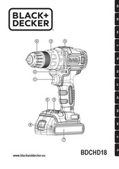 Black & Decker BDCHD18 Handleiding