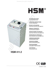 HSM Classic 411.2 Gebruiksaanwijzing