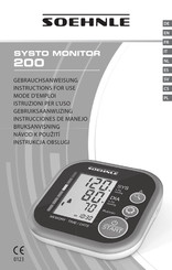 Soehnle SYSTO MONITOR 200 Gebruiksaanwijzing