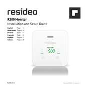 resideo R200 Handleiding