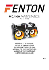 Fenton MDJ100 Gebruiksaanwijzing