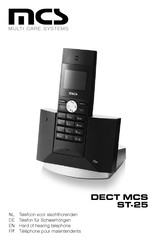 Multi Care Systems DECT MCS ST-25 Gebruiksaanwijzing