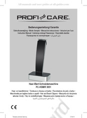 Profi Care PC-HSM/R 3051 Gebruiksaanwijzing