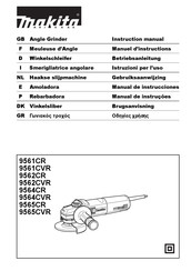 Makita 9562CR Gebruiksaanwijzing