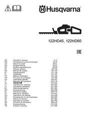 Husqvarna 122HD45 Gebruiksaanwijzing