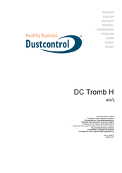 Dustcontrol DC Tromb H Vertaling Van De Originele Gebruiksaanwijzing