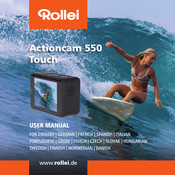 Rollei Actioncam 550 Touch Gebruikershandleiding