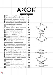 Hansgrohe AXOR Starck X 10080000 Gebruiksaanwijzing