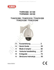 Abus TVAC31240 Verkorte Handleiding