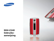 Samsung SGH-Z240 Gebruiksaanwijzing