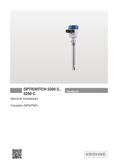 KROHNE OPTISWITCH 5200 C Handboek