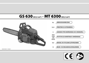 Oleo-Mac MT 6300 Gebruiksaanwijzing