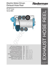 Nederman Exhaust 865 Series Gebruiksaanwijzing