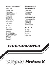 Thrustmaster T.Flight Hotas X Gebruikershandleiding