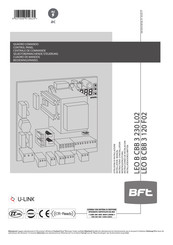 BFT LEO B CBB 3 230 L02 Installatievoorschriften