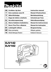 Makita DJV182 Gebruiksaanwijzing