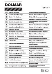 Dolmar EV-3213 Instructiehandleiding