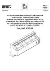 Urmet 1060/37 Handleiding