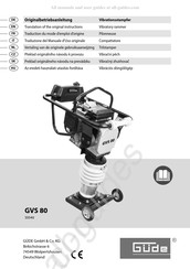 Gude 55540 Vertaling Van De Originele Gebruiksaanwijzing