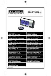 König Electronic SEC-DVRDCD10 Gebruiksaanwijzing