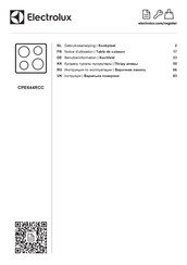 Electrolux CPE644RCC Gebruiksaanwijzing