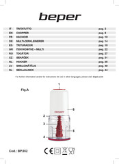 Beper BP.552 Handleiding