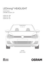 Osram LEDHL104-BK Handleiding