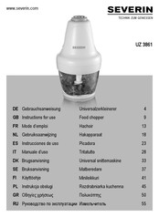 SEVERIN UZ 3861 Gebruiksaanwijzing