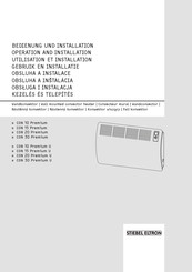 Stiebel Eltron CON 20 Premium Instructies Voor Gebruik En Installatie