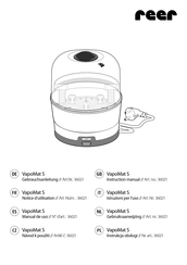 Reer VapoMat S Gebruiksaanwijzing