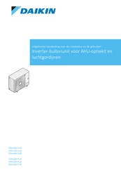 Daikin ERA100A7Y1B Uitgebreide Handleiding Voor De Installateur En De Gebruiker