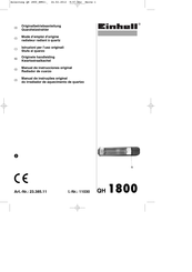 EINHELL 23.385.11 Originele Handleiding