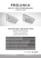 PROLUMIA 40010302 Gebruiksaanwijzing