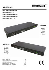 Velleman HQ-Power VDPSP N Series Gebruikershandleiding