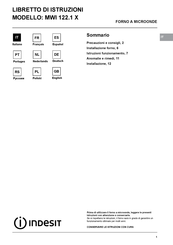 Indesit MWI 122.1 X Gebruiksaanwijzing