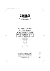 Electrolux Zanussi F 1425 Gebruiksaanwijzing