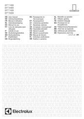 Electrolux EFT 6426 Gebruiksaanwijzing