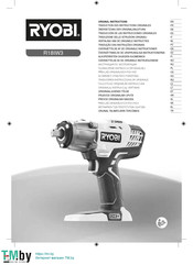 Ryobi R18IW3 Vertaling Van De Originele Handleiding