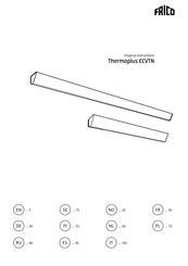 Frico Thermoplus ECVTN55021 Montage- En Bedieningsinstructie