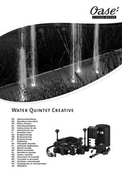 Oase Water Quintet Creative Gebruiksaanwijzing