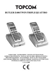 Topcom BUTLER E400 Handleiding