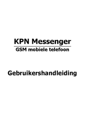 KPN Messenger Gebruikershandleiding