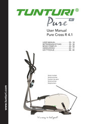 Tunturi Pure Cross R 4.1 Handleiding