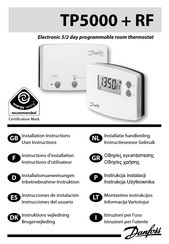 Danfoss TP5000-RF Installatiehandleiding